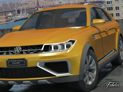 Volkswagen Crossblue coupe 3D model