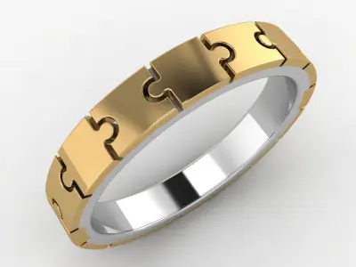 ring wedding fashion 3D print model