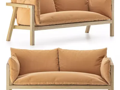 Umomoku Garden sofa 3D model