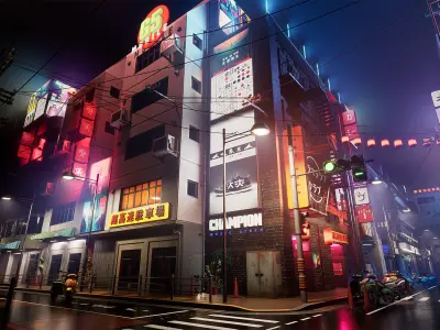 TOKYO Megapack Low-poly 3D model