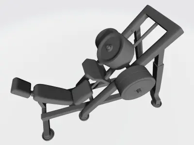 Weight for legs trainer 3D print model