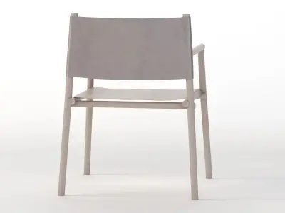 Emu Terramare Easy Dining Suede Leather Armchair   3D model