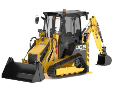 JCB Backhoe Loaders 1CXT 3D model