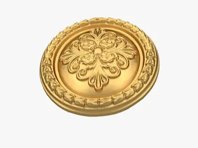 Classic decor ornament 263 3D model