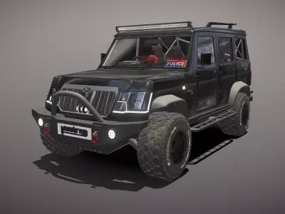 Bolero Low-poly 3D model