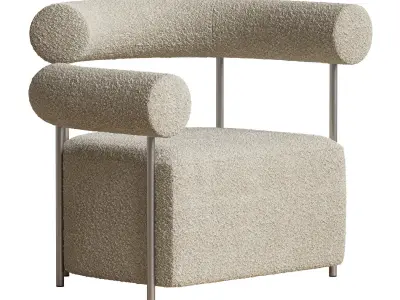 Solitude Lounge Chair 3D model