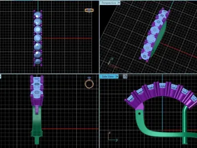 Earrings 30 3D print model
