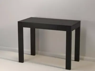 Modern Desk 03 Free low-poly 3D model