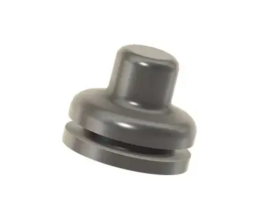 Volvo engine cover rubber parts S40 D 3D print model