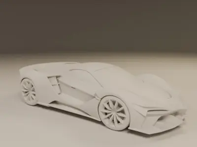 super sports 3D print model