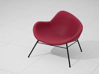 PlusHalle K2 Chair UE4 Low-poly 3D model