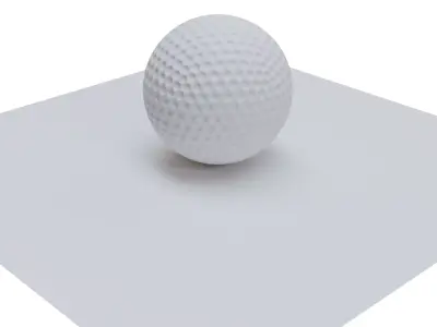 Golf Ball Free 3D model get