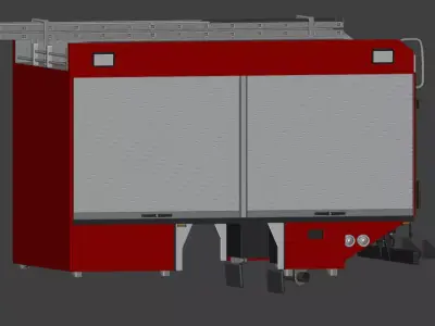 Metz Aufbau  LF 16  12 3D model