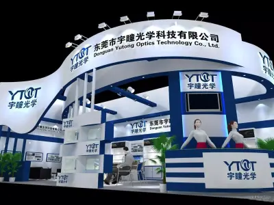 Booth - Area - 12X6-3DMAX2009-06 3D model
