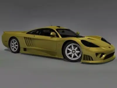 Saleen S7 Low-poly 3D model