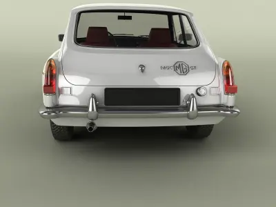 MG MGC GT 3D model