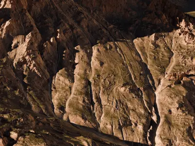 16k Jungle Mountain Free low-poly 3D model