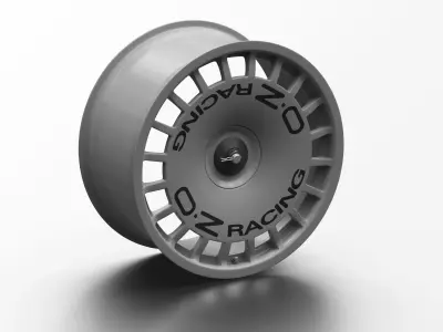 OZ Racing Magnesium Rim DTM 190E 3D Model 3D model 3D model