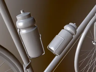 Antique Bike  3D model
