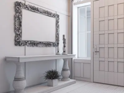 Entry Hall 3D model
