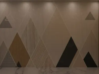 Modern Bedroom Model Game and Animation Ready 3D model