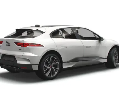 Jaguar I Pace 2024 3D model