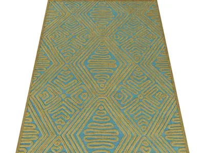 Rug Set 1013 3D model