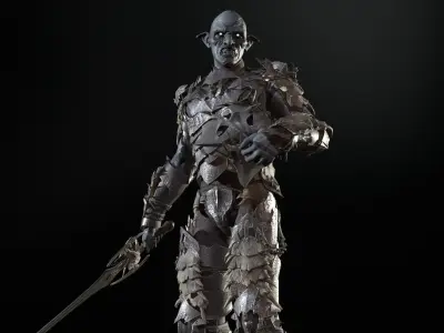 Vampire Knight Low-poly 3D model