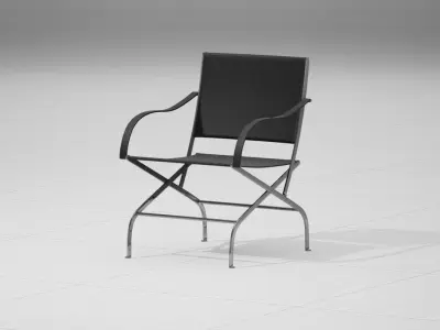 Flexform Carlotta Chair UE4 Low-poly 3D model