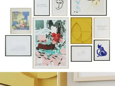 Gallery Wall 31 3D model