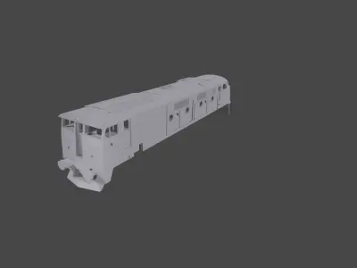 NSWGR 421 Class N Scale Locomotive 3D print model