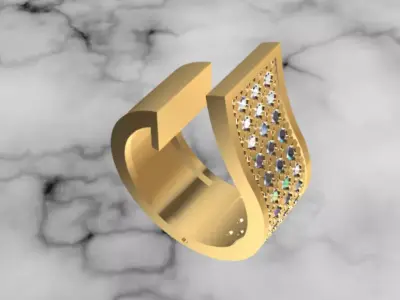 earring  Free 3D print model