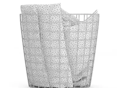 Blanket Basket 3D model