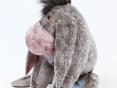 3d model donkey Eeyore 3D model