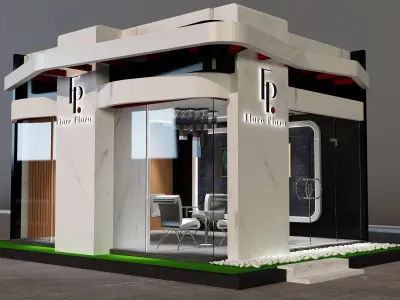  Show Room Store Exhibition a670 f 3D model