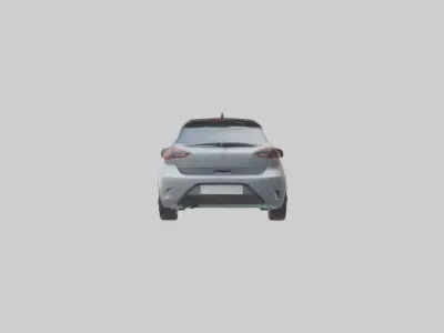 Modern Hatchback Car model 3D model