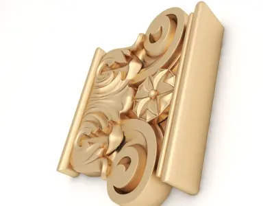 Corbel 10 3D model