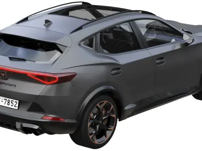 Cupra Formentor 2021 3D model