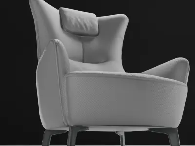 Modern Luxury Sofa 3D Model 3D model get