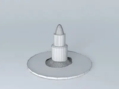 Queen Victoria Fountain Free 3D model