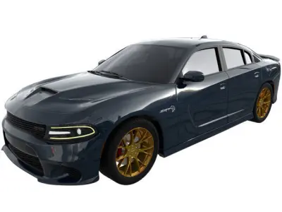 Dodge Charger Hellcat 2016 3D model