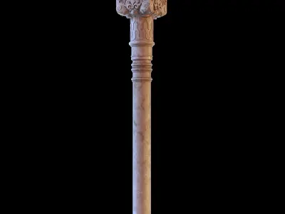 Andalusian Column 3D model 02 3D model
