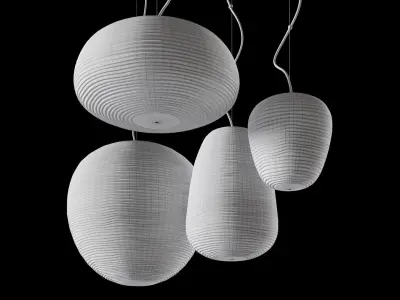 Afrali Rituals Pendant Lamp by Foscarini 3D model