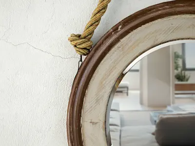 Eaton Wall Mirror 3D model