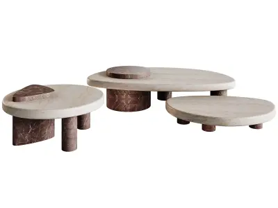 Larry Coffee Tables 3D model