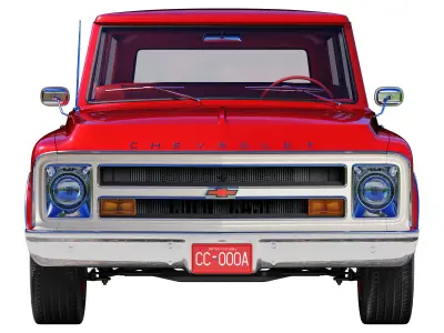 Chevrolet suburban 1967 3D model