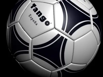 classic soccer ball 3D model