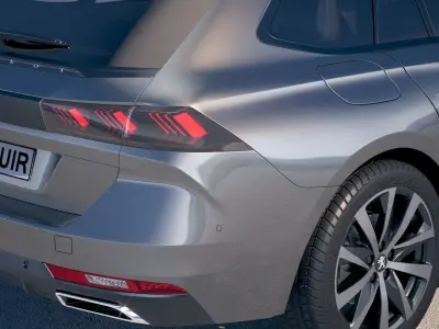 Peugeot 508 SW 2019 3D model