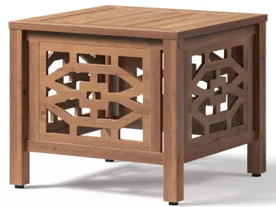 OVE Malay 3 Piece Bistro Table 3D model