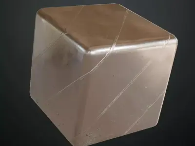 Sci-fi Gold Square Light Panel PBR Seamless Texture